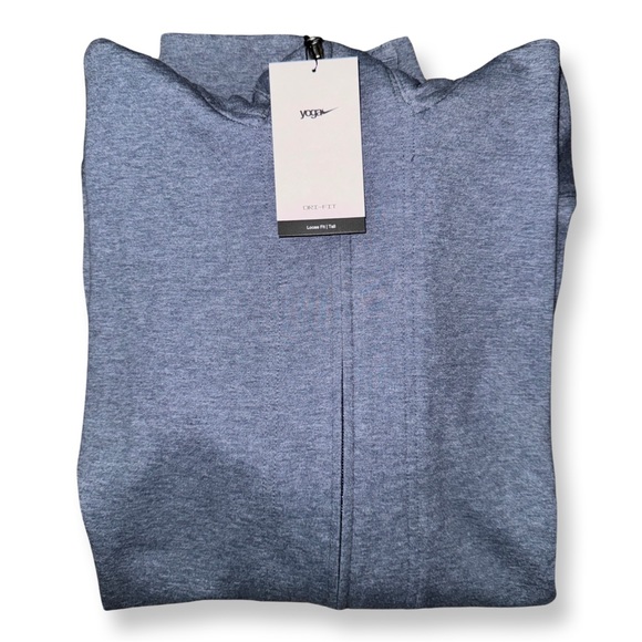 Nike Yoga DRI-Fit Restore Full Zip Fleece Hoodie in Blue DQ4876-410 - Picture 6 of 15